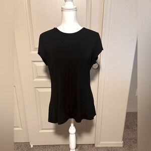 Express Black Short Sleeve Women's Tee Size XL Loose Fit